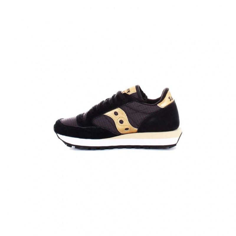 Saucony Jazz Original Women's Sneakers Black / Gold | KSA ODHNF