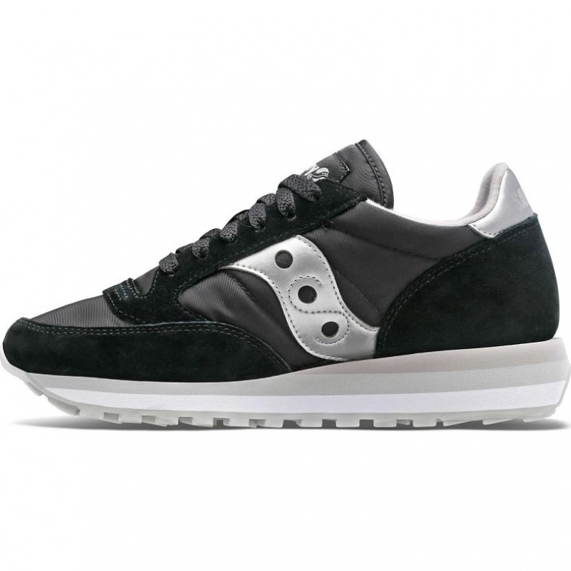 Saucony Jazz Triple Women's Sneakers Black / Silver | Riyadh SGDZM