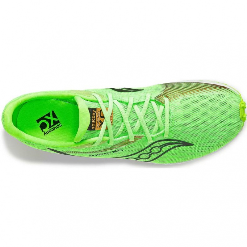 Saucony Kilkenny XC9 Men's Spikes Green | Riyadh CAEIU