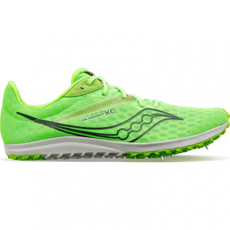 Saucony Kilkenny XC9 Men\'s Spikes Green | Riyadh CAEIU