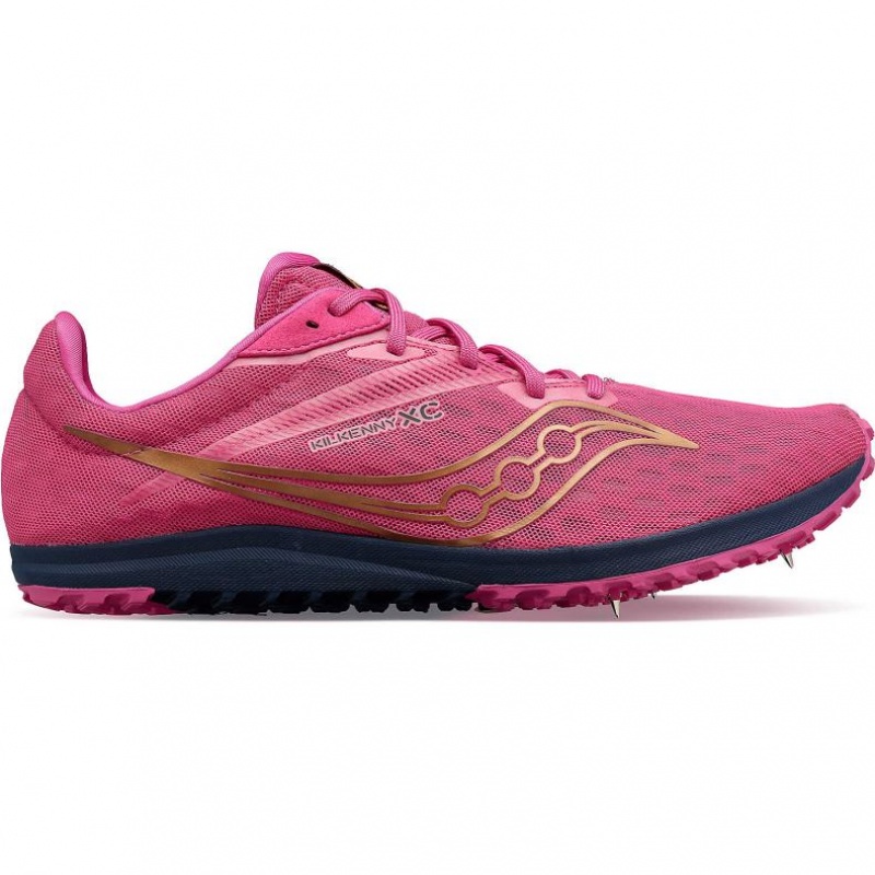 Saucony Kilkenny XC9 Men\'s Spikes Pink | Jeddah VHAUM