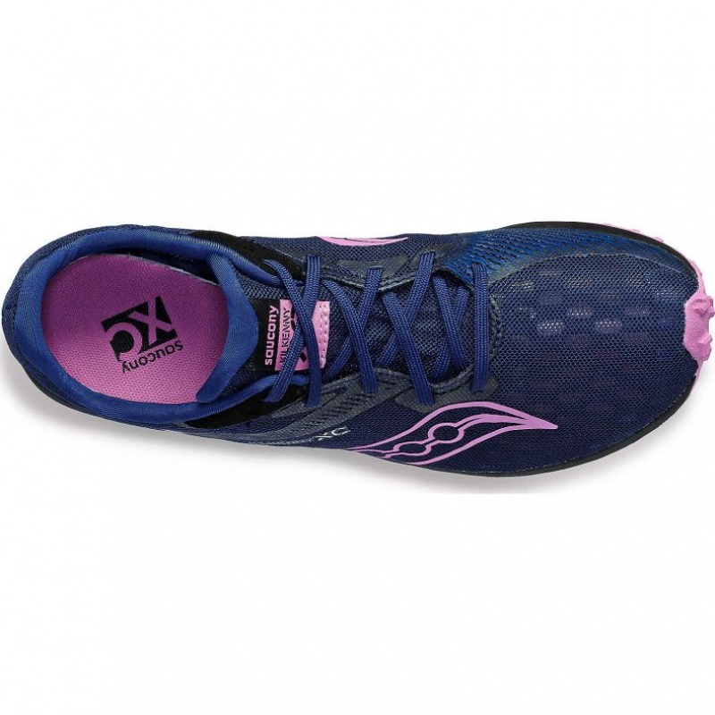 Saucony Kilkenny XC9 Women's Spikes Indigo | KSA QXMWP