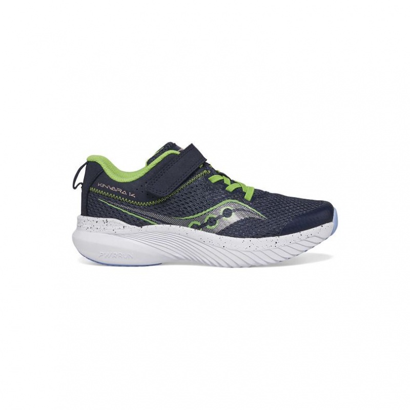 Saucony Kinvara 14 A/C Big Kids\' Sneakers Navy | Riyadh STYLU