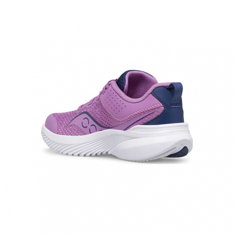 Saucony Kinvara 14 Big Kids' Sneakers Purple / Indigo | Jeddah TJQSM