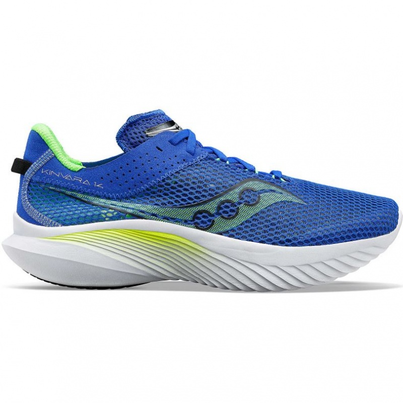 Saucony Kinvara 14 Men\'s Running Shoes Blue | Jeddah DAYHF