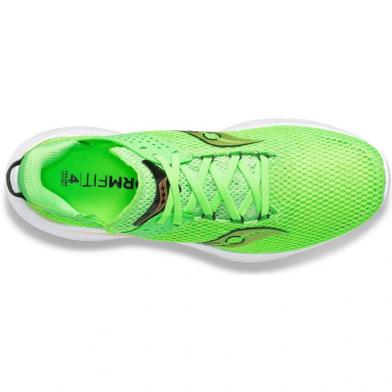 Saucony Kinvara 14 Men's Running Shoes Green | Riyadh DZHMB