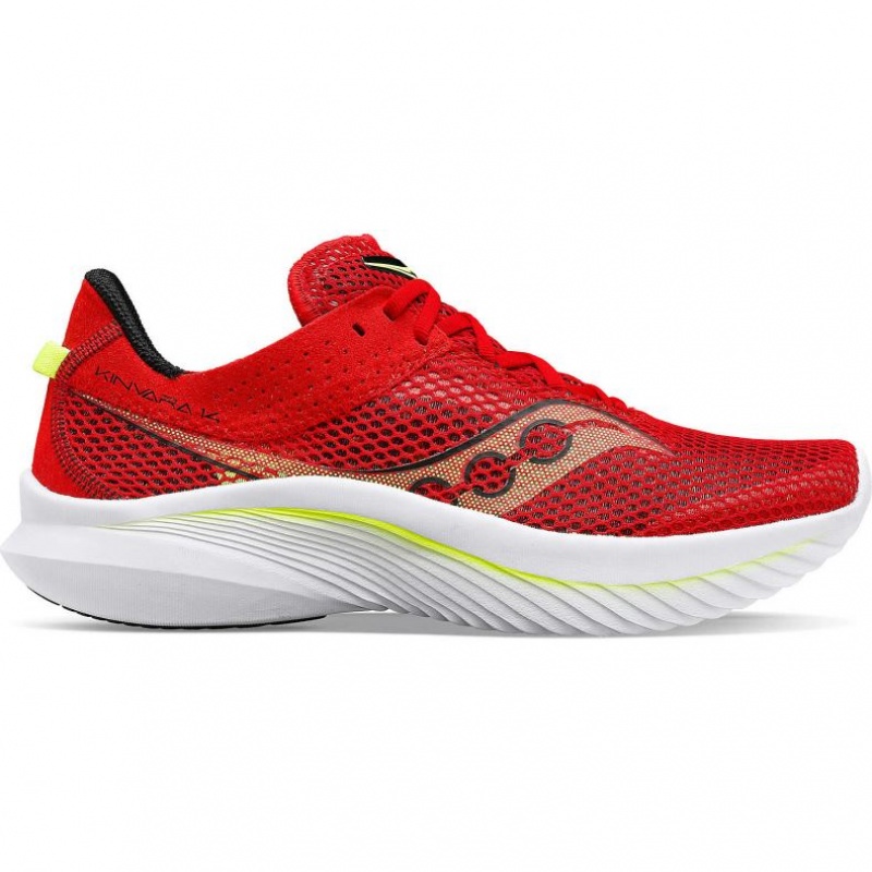 Saucony Kinvara 14 Men\'s Running Shoes Red | Jeddah GRTPZ