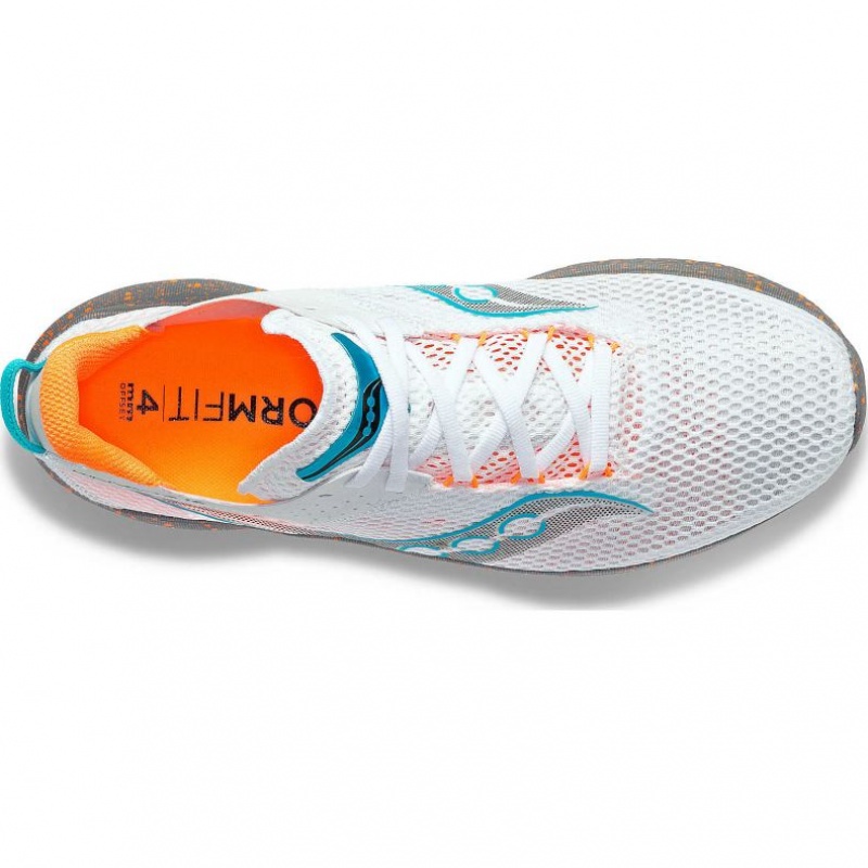 Saucony Kinvara 14 Men's Running Shoes White | KSA NGTXZ