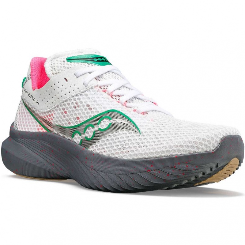 Saucony Kinvara 14 Women's Running Shoes White | Riyadh VKTUY