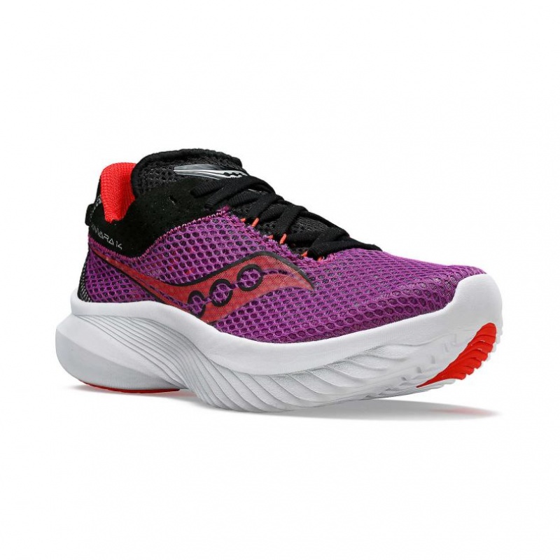 Saucony Kinvara 14 Women's Running Shoes Purple | Jeddah LCGTJ