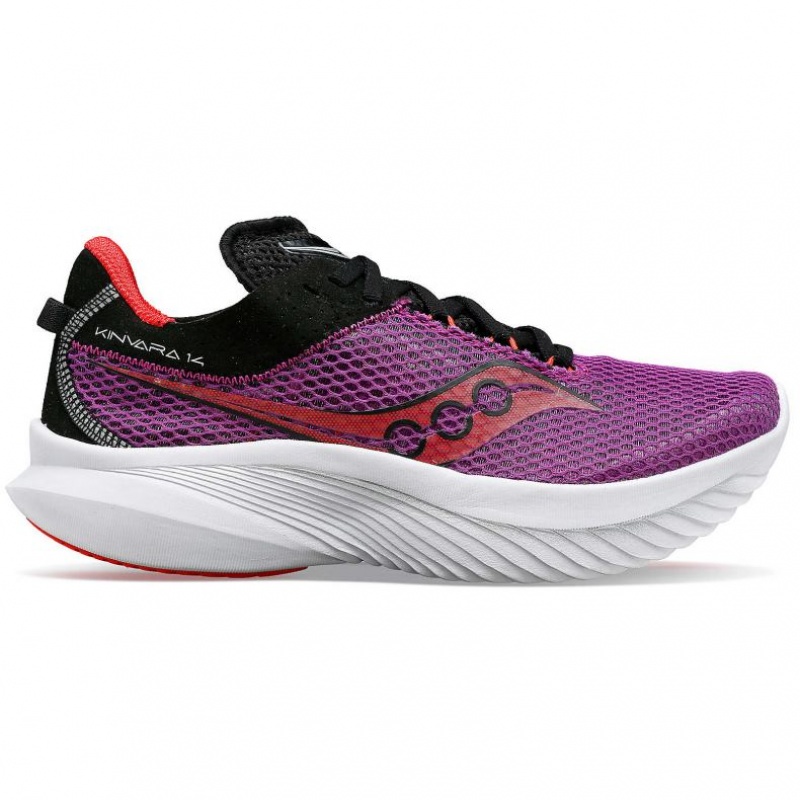 Saucony Kinvara 14 Women\'s Running Shoes Purple | Jeddah LCGTJ