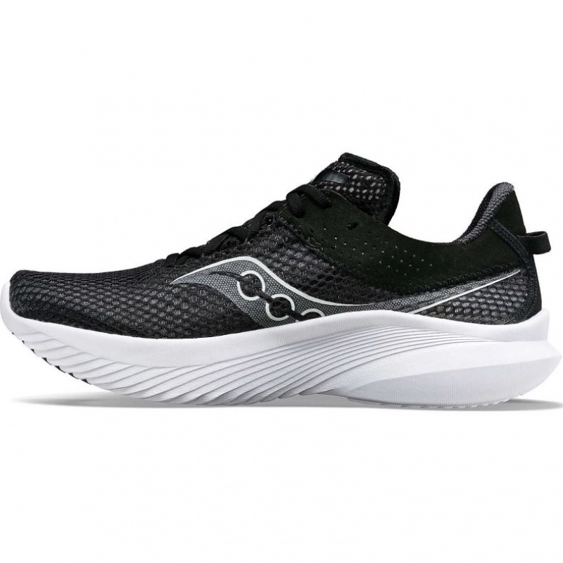 Saucony Kinvara 14 Women's Running Shoes Black / White | Riyadh GLONK