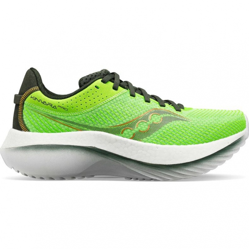 Saucony Kinvara Pro Men\'s Running Shoes Green | Riyadh NFVMQ