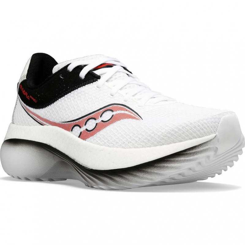 Saucony Kinvara Pro Men's Running Shoes White | Riyadh YGBWQ