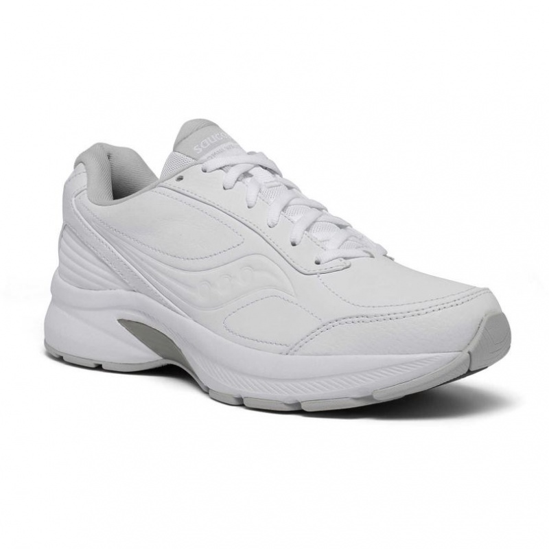 Saucony Omni Walker 3 Men's Walking Shoes White | Jeddah FYOVG