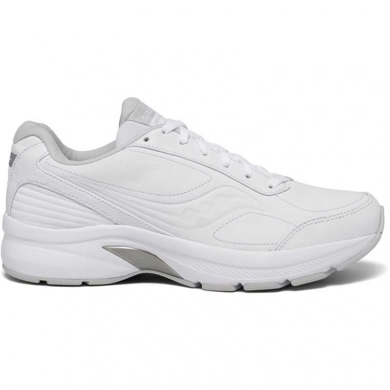 Saucony Omni Walker 3 Men\'s Wide Running Shoes White | KSA JPSRG