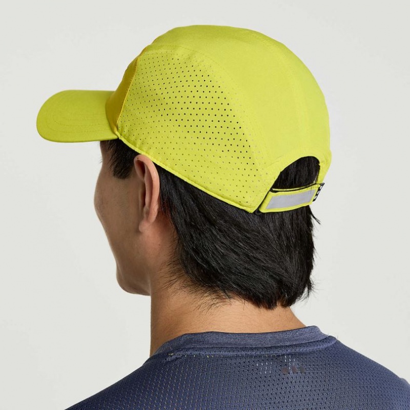 Saucony Outpace Men's Hat Yellow | Jeddah HOJUM