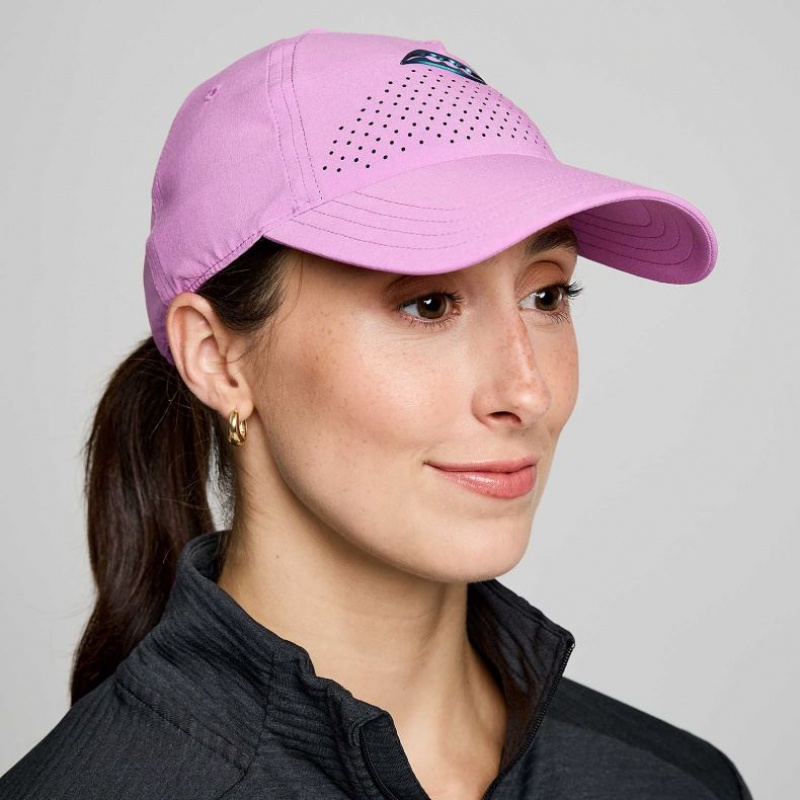 Saucony Outpace Petite Women\'s Hat Purple | Jeddah RDXKA