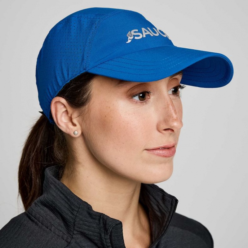 Saucony Outpace Women\'s Hat Blue | Jeddah ICUQP