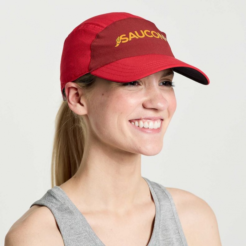 Saucony Outpace Women\'s Hat Red | KSA TBNFU