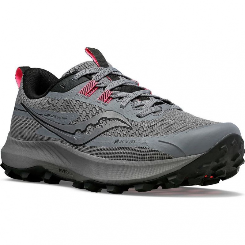 Saucony Peregrine 13 GTX Women's Trail Running Shoes Grey | KSA DBJPE