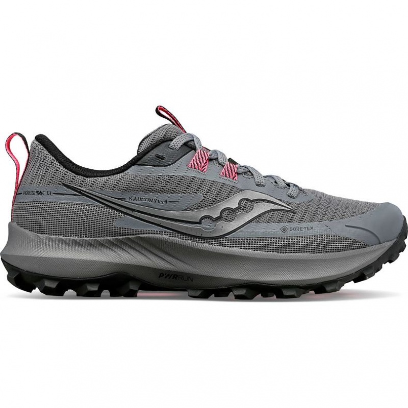 Saucony Peregrine 13 GTX Women\'s Trail Running Shoes Grey | KSA DBJPE