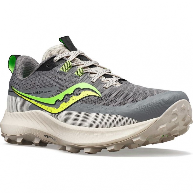 Saucony Peregrine 13 Men's Trail Running Shoes Grey | Riyadh WLEGS