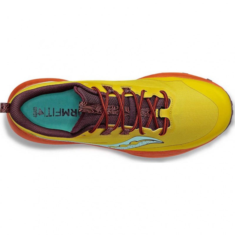 Saucony Peregrine 13 Men's Trail Running Shoes Yellow / Orange | Jeddah UJNZP