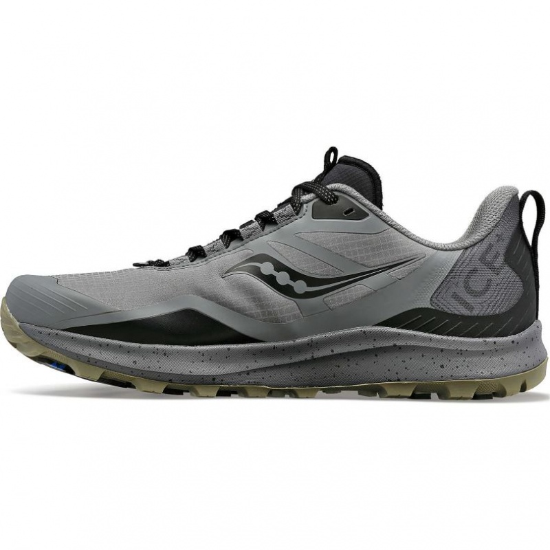 Saucony Peregrine ICE+ 3 Men's Trail Running Shoes Grey | Jeddah AEDZG