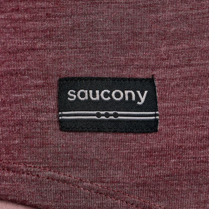 Saucony Peregrine Merino Long Sleeve Women's T-Shirt Red | Riyadh ZSPBA