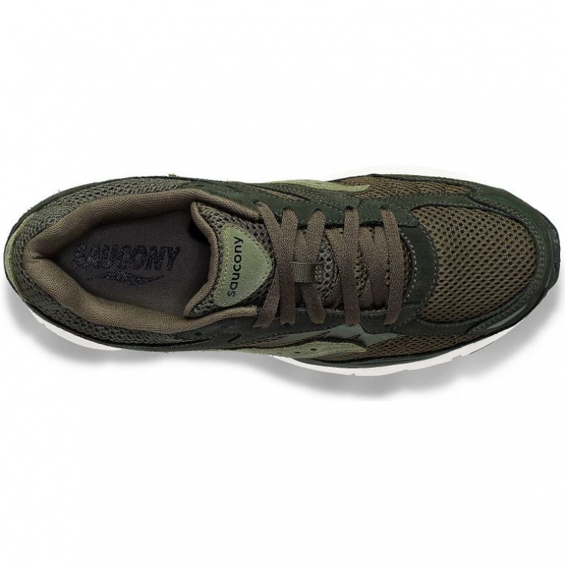 Saucony ProGrid Omni 9 Premium Men's Sneakers Green | Riyadh ZEFHS