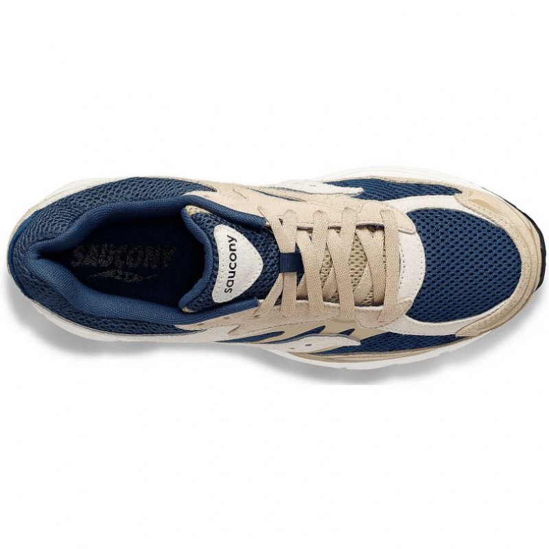 Saucony ProGrid Omni 9 Premium Men's Sneakers Beige / Blue | Riyadh UIHLQ