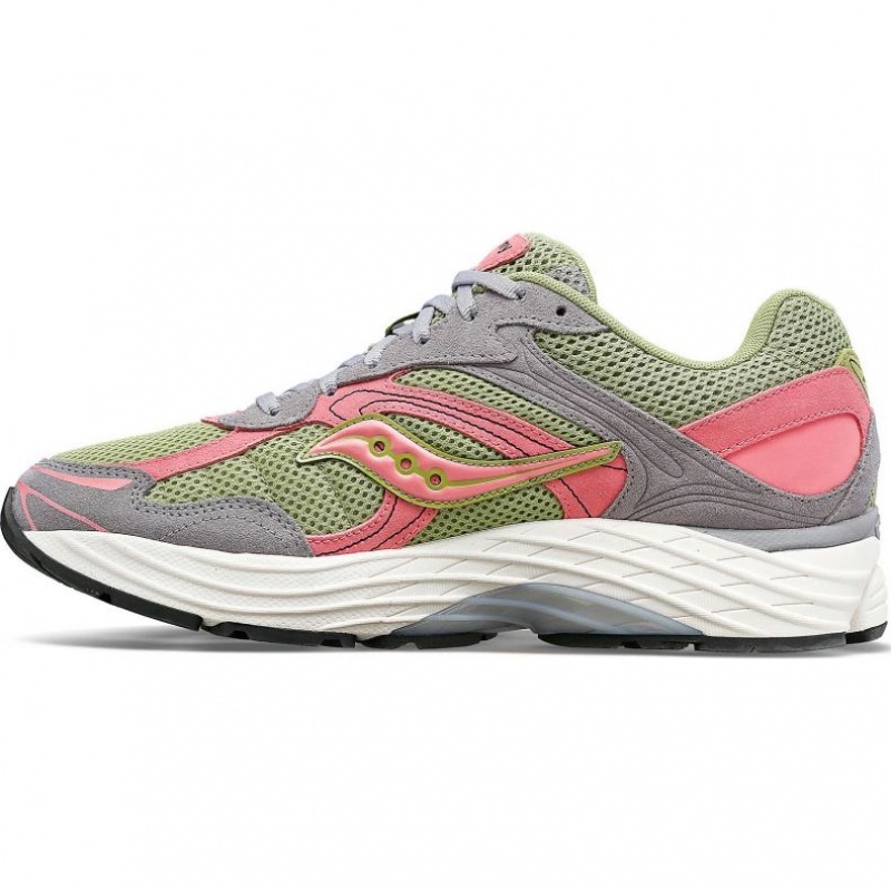 Saucony ProGrid Omni 9 Premium Women's Sneakers Grey / Green / Pink | Riyadh ELHCB