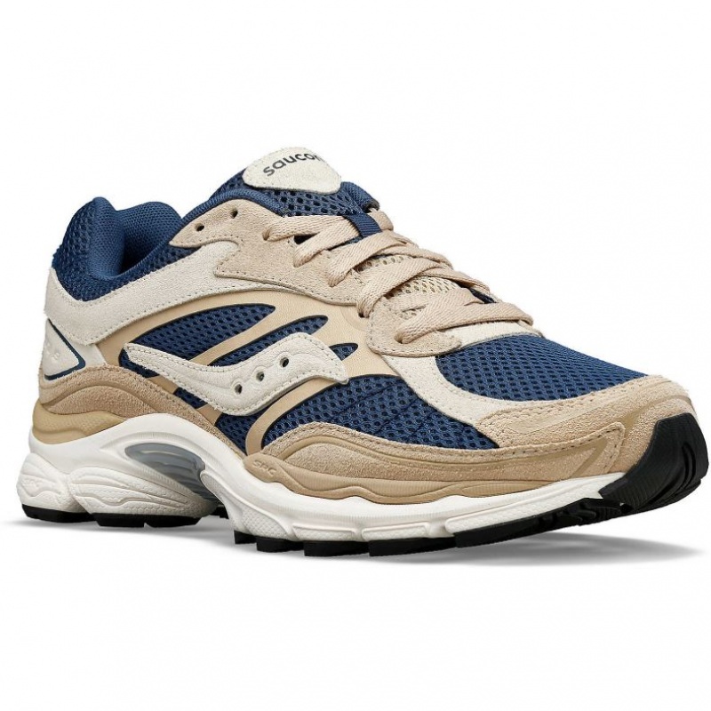 Saucony ProGrid Omni 9 Premium Women's Sneakers Beige / Blue | KSA JXWSQ