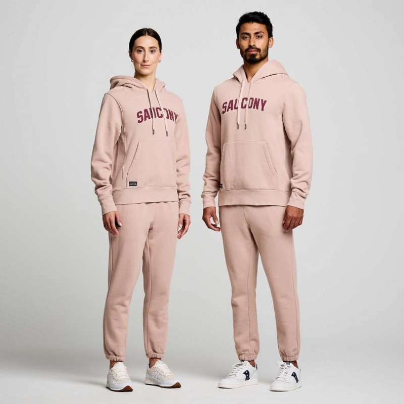 Saucony Recovery Men's Hoodie Pink | Jeddah SJCNG