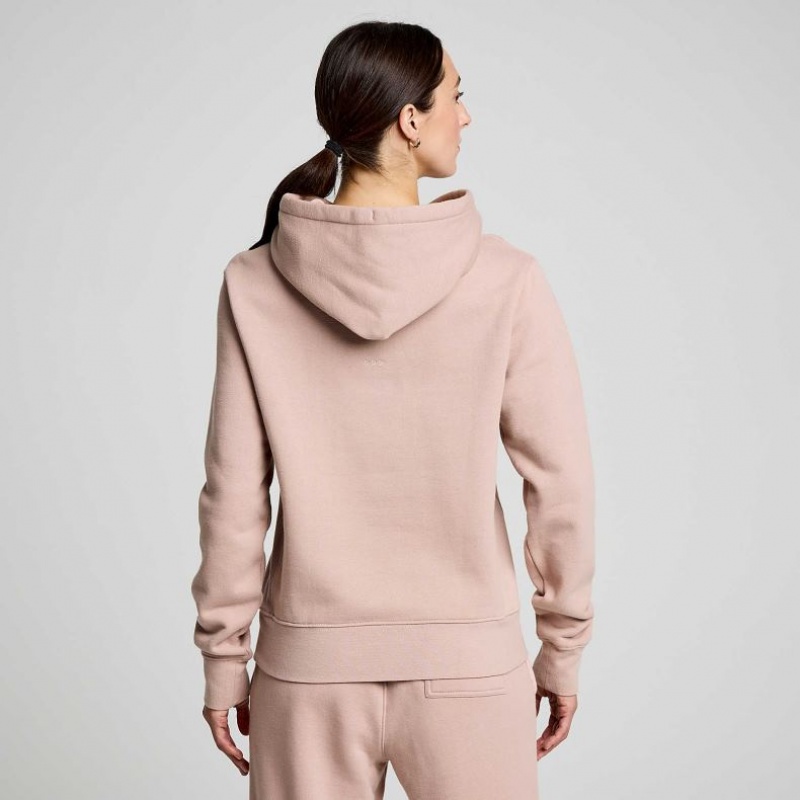 Saucony Recovery Women's Hoodie Pink | Jeddah VATRP