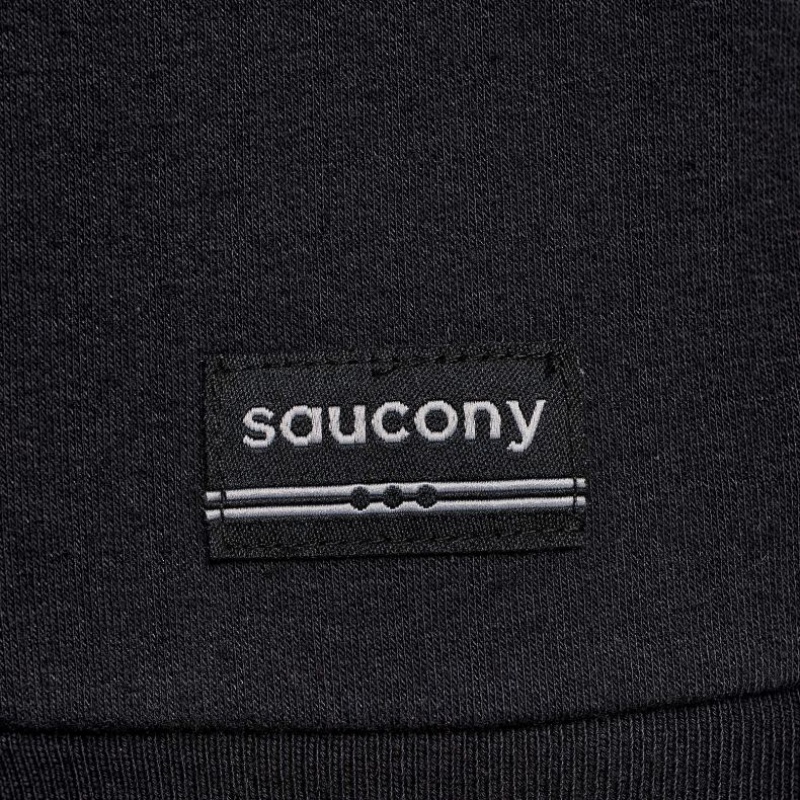 Saucony Recovery Zip Tunic Women's Hoodie Black | KSA XLIFK