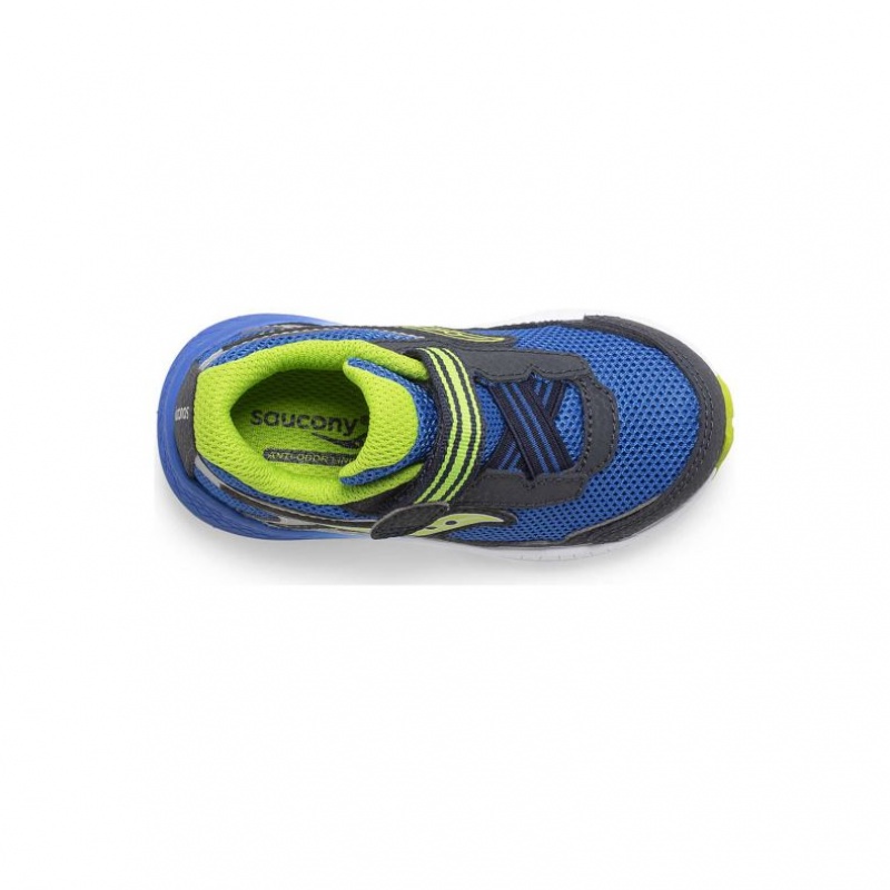 Saucony Ride 10 Jr. Big Kids' Sneakers Navy / Green | Jeddah SANDO