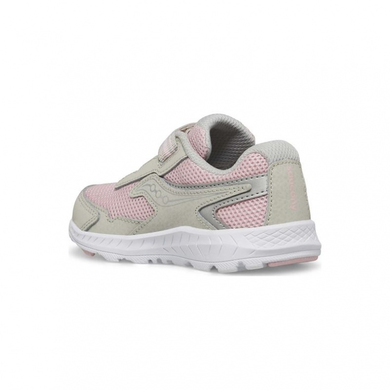 Saucony Ride 10 Jr. Little Kids' Sneakers Pink / Grey | Jeddah NREWF