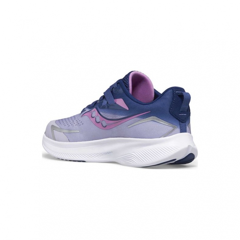 Saucony Ride 15 Big Kids' Sneakers Purple / Indigo | KSA SZCRP