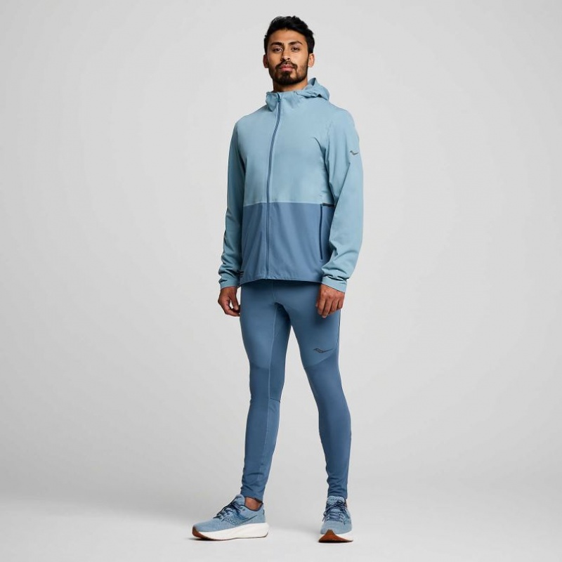 Saucony Runshield Men's Jacket Blue | Jeddah WURIT