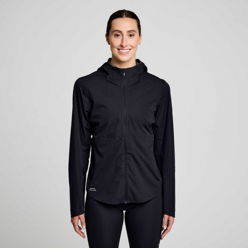 Saucony Runshield Women\'s Jacket Black | Riyadh HDNVT