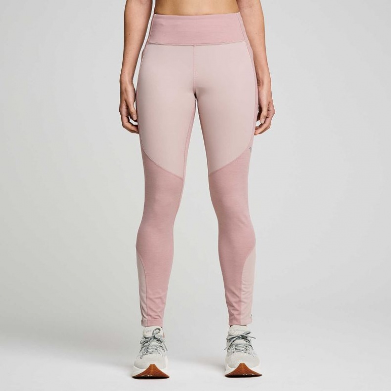 Saucony Runshield Women\'s Tight Pink | KSA JPMBE