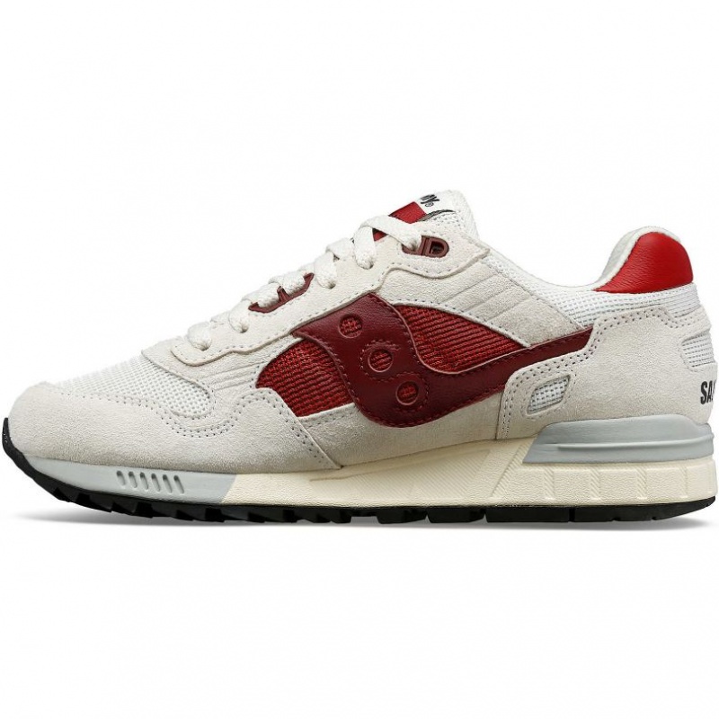 Saucony Shadow 5000 Men's Sneakers White / Red | Jeddah PSOVM