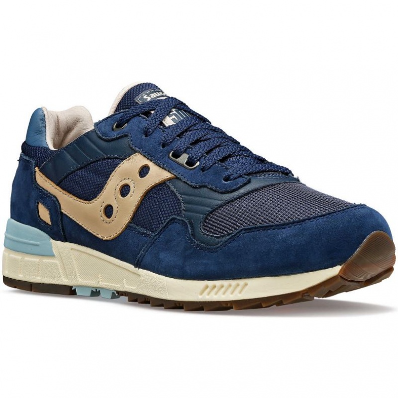 Saucony Shadow 5000 Premium Men's Sneakers Navy | KSA UHOPT