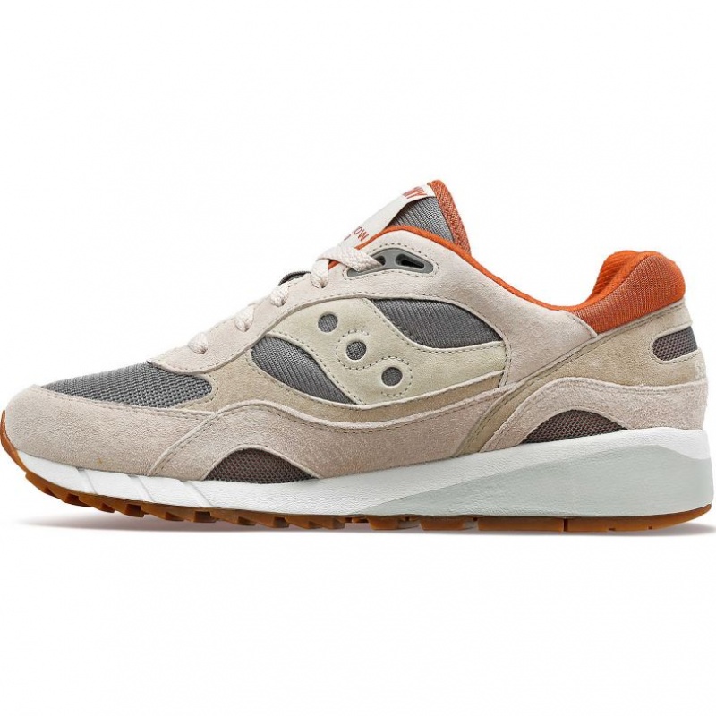 Saucony Shadow 6000 Men's Sneakers Beige / Grey | KSA JDKRX