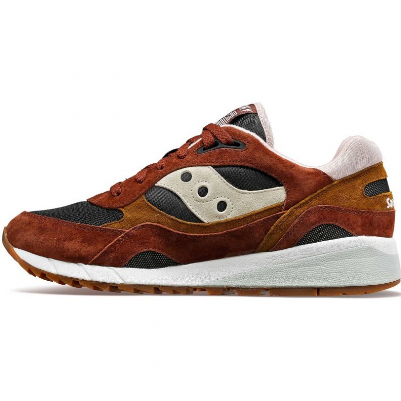 Saucony Shadow 6000 Men's Sneakers Brown / Black | Riyadh QLURF