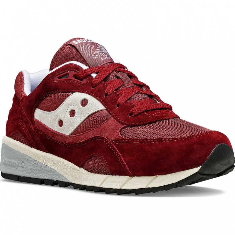 Saucony Shadow 6000 Men's Sneakers Burgundy | KSA XIKWV