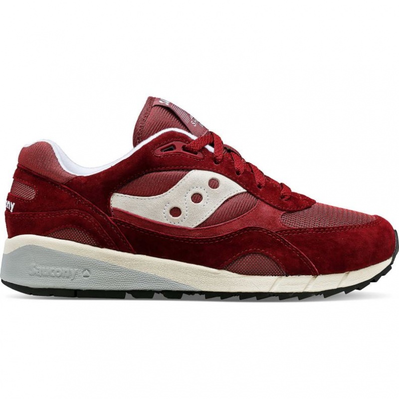 Saucony Shadow 6000 Men\'s Sneakers Burgundy | KSA XIKWV