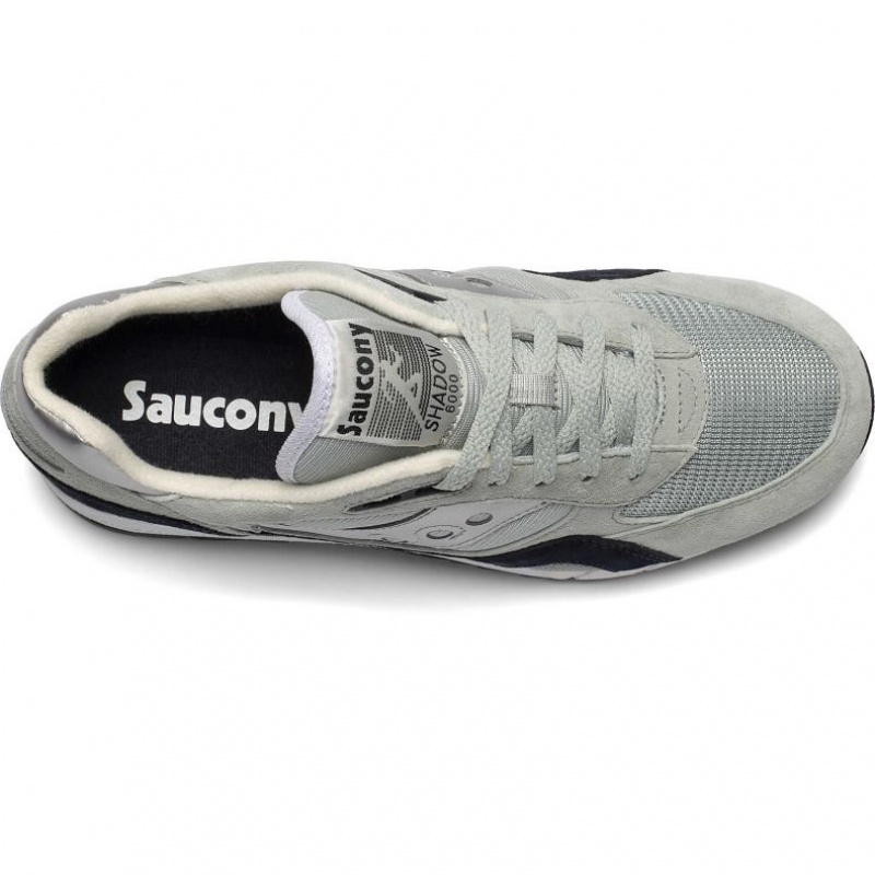 Saucony Shadow 6000 Men's Sneakers Grey / Silver | KSA DIKAE